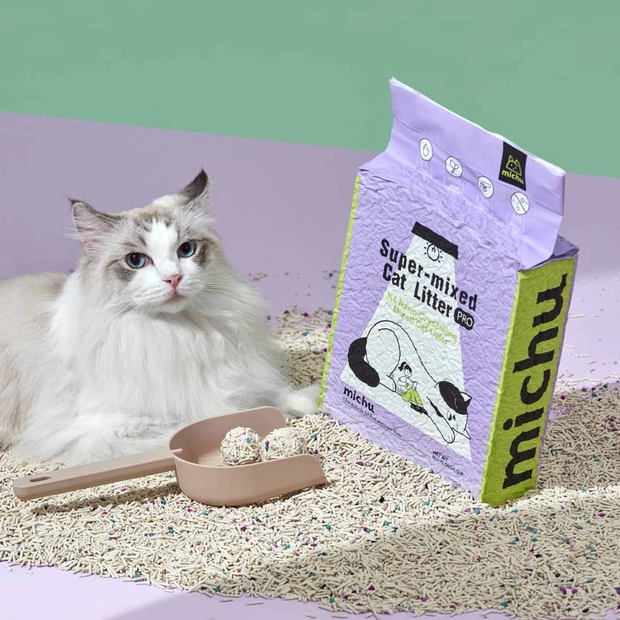 Meow Green Wonder Litter - Plant-Based, Dust-Free & Automatic Box Ready
