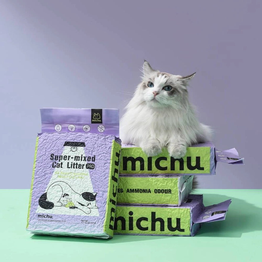 Meow Green Wonder Litter - Plant-Based, Dust-Free & Automatic Box Ready
