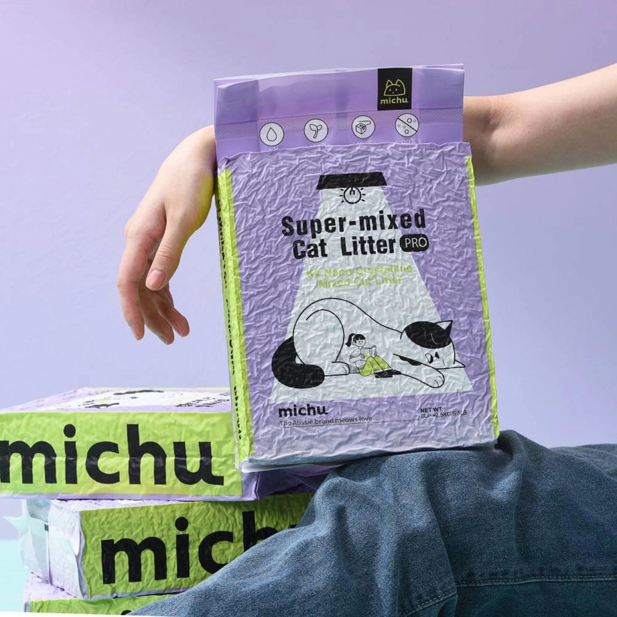 Meow Green Wonder Litter - Plant-Based, Dust-Free & Automatic Box Ready