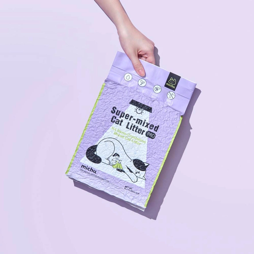 Meow Green Wonder Litter - Plant-Based, Dust-Free & Automatic Box Ready