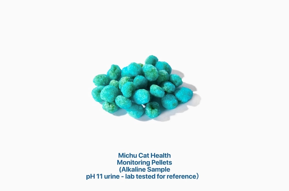 Michu Cat Health Monitoring Pellets | pH Indicator for Early Urinary Wellness Detection