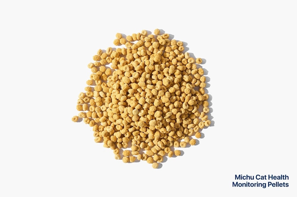 Michu Cat Health Monitoring Pellets | pH Indicator for Early Urinary Wellness Detection