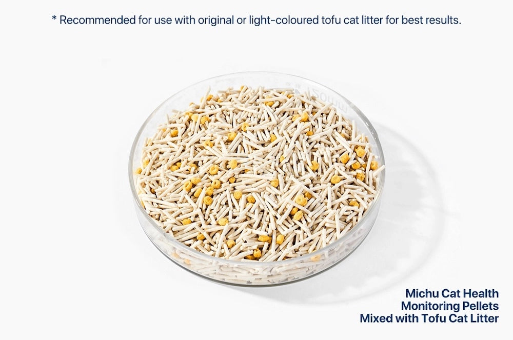 Michu Cat Health Monitoring Pellets | pH Indicator for Early Urinary Wellness Detection